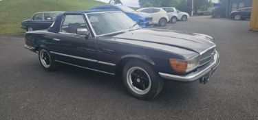 1980 Mercedes Benz 350 SL automatic R107, 3,499cc.