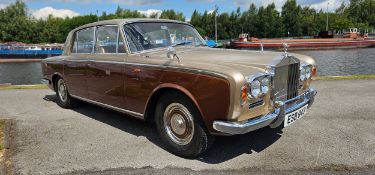 1968 Rolls Royce Silver Shadow I, 6,230cc. Registration number ESB 943. Chassis number SRH 3636.