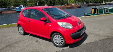 2008 Citroen C1 Vibe, 998cc, petrol. Registration number AO58 DFK. VIN number VF7PMCFAC89261002.