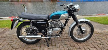 1970 Triumph Daytona T100R, 490cc. registration number SVR 511H. Frame number DD49186 T100R.