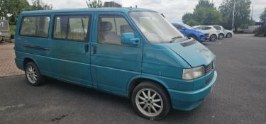 1995 VW T4 Transporter Caravelle LWB CL D, 2,370cc diesel, CAT C.