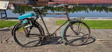 c.1950's Trojan Mini Motor engined bicycle, unregistered. There is no paperwork with this project.