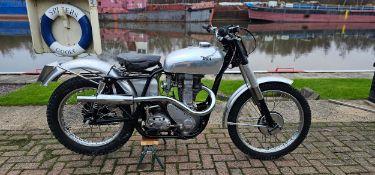 1955 BSA Gold Star B34 Trials, 499cc. Registration number MUN 187. Frame number CB32.1737 (over