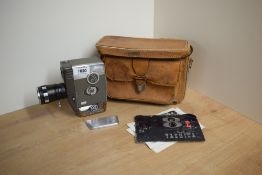 A Yashica 8-E reflex zoom movie camera