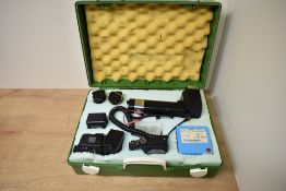 A Metz 45 Flash unit and Nissin 360 flash system in fitted plastic case