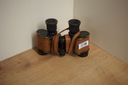 A pair of Bausch & Lomb Optical Co Prism Stereo x6 binoculars