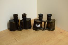 Two pairs of Ross of London Stereo Prism x6 binoculars