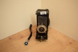 A Kodak Brownie folding camera