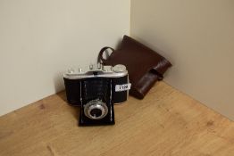An Agfa Solette 1 Folding camera with an Agfa Agnar 1:4,5 85mm lens