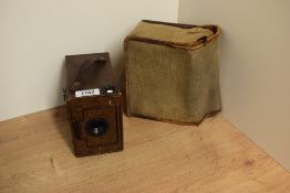 A Houghton Butcher box camera