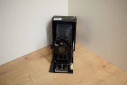 An Ensign Folding Klito box camera circa 1910