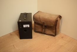 A Kodak No2A box brownie