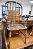 A 19th Century Windsor armchair