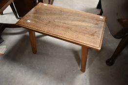 A traditional mahogany coffee table , approx. 70 x 40cm