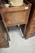 A 19th Century mahogany night stand of Regency design