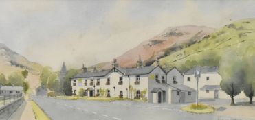 *Local Interest. Peter Davy, watercolour painting titled 'The Swan Hotel, Grasmere' that shows the