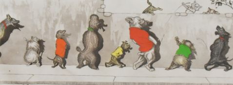 Arthur Boris Klein (Russian, 1893-1985) a set of prints from 'The Dirty Dogs of Paris' series.
