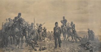 After Elizabeth Thompson 'Lady Butler' (1846-1933, British), print, 'Balaclava, The Return 25th