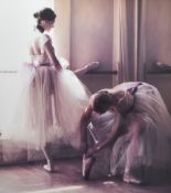 After Douglas Hofmann (American b. 1945), coloured print, 'Afternoon Rehearsal', framed, mounted,