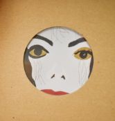 After Gary Hume (British b.1962) Pretty Taxing 'Michael' c2013, limited edition tax disc holder
