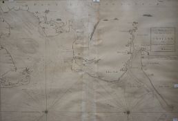 Local interest* After M Mackenzie and Thomas Bowen, antique coastal map 'Part of The West Coast of