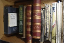 Volume I and II of The Franco Prussian War and three titles relating to The RAF, The Royal Navy