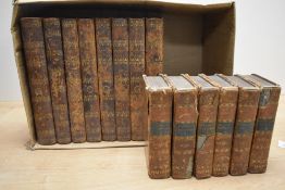 Eight copies of the History of France and Precis Historique De La Revolution Francaise vol 1-6