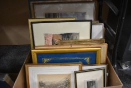 A collection of assorted pictures and prints.
