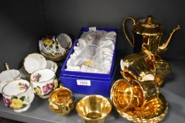 A Royal Doulton boxed lead crystal Coronation Silver Jubilee bell sold along with a Rosina part