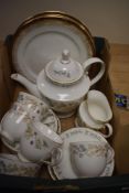 A Royal Grafton Canterbury part tea service having 18 pieces and six Royal Grafton Majestic dinner