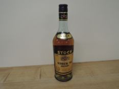A bottle of Stock 84 VSOP Brandy, 40% vol, 700ml