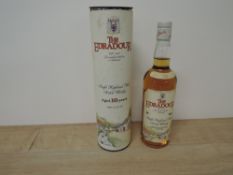 A bottle of 1980's The Edradour 10 Year Old Single Highland Malt Scotch Whisky, 40% vol, 70cl, in