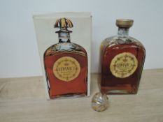 A bottle of 1970's Lepanto Gonzalez Byass Brandy de Luxe, 40% vol, no capacity stated, in card box
