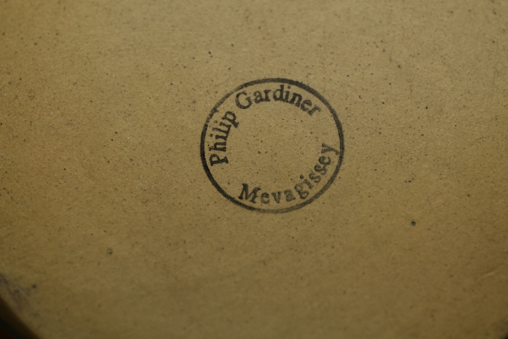 A mid-century Chinese Tiffany inspired baluster vase, the body multicoloured with dragon fly and - Image 3 of 3