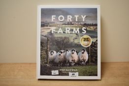 A country farm book titled Forty Farms by author Amy Bateman.