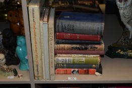 A collection of books, to include Read Write Speak French, Woman's Own Book of the Home, Birds of