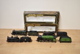 Four Mainline 00 gauge Loco's & Tenders, 54157 BR 0-6-0 2538, 37059 BR 0-6-0 2213, 37075 BR 4-6-0