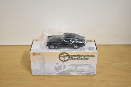 A Lansdowne Models (Brooklin Models) 1:43 scale die-cast, LDM 89 1957 Aston Martin DB 2-4 MKII, dark