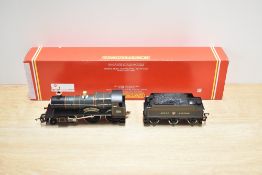 A Hornby 00 gauge Limited Edition R298 GWR 4-4-0 County of Hereford Loco & Tender 3828, in