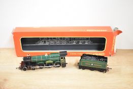 A Hornby R759 4-6-0 GWR Loco & Tender Albert Hall 4983, boxed with internal packaging, very little