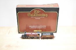 A Hornby R763 LMS 4-2-2 ExCaledonian Loco & Tender 14010, in original box with inner packaging