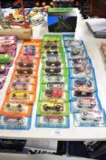 Thirty 1980-1981 Dinky Hong Kong Airfix Die-casts, No 101 56 Corvette, 103 Chevette Hatchback, 104