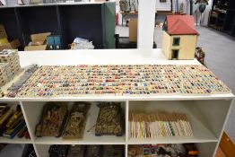 A large collection of Herpa, Wiking, Eko and similar plastic models, Cars, Vans, Buses, mainly