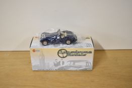 A Lansdowne Models (Brooklin Models) 1:43 scale die-cast, LDM 37b 1949 Triumph 2000 Roadster, Top