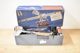 A Lines Bros Limited Tri-ang Works Frog Mark IV Interceptor Fighter, in original box with internal