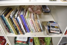 A shelf of Railway Related Books, Crewe Works, Settle to Carlisle, Big Four Cameraman, British