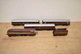 A Hornby 00 gauge R2659M The Royal Highlander Train Pack comprising, 4-6-2 Loco & Tender Duchess