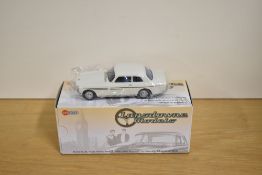 A Lansdowne Models (Brooklin Models) 1:43 scale die-cast, LDM 95 1965 Bristol 408, white, in