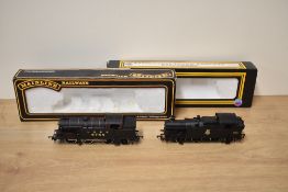 Two 00 gauge Tank Locomotives, Dapol D59 BR 0-6-2 6652 and Mainline 954158 LNER 0-6-2 4744, both
