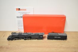 A Rivarossi 00 gauge 1586 4-8-8-4 Big Boy Union Pacific Loco & Tender 4006, boxed with internal